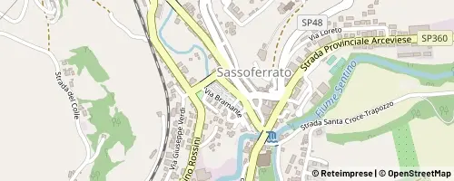 Mappa Sassoferrato