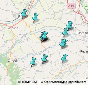 Mappa Contrada S. Lorenzo, 60024 Filottrano AN, Italia (5.96789)