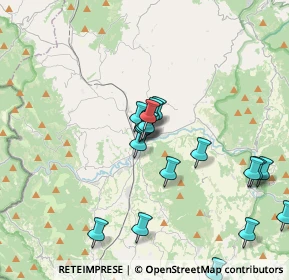 Mappa Via Bruno Buozzi, 60041 Sassoferrato AN, Italia (4.352)