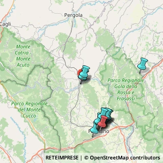 Mappa Sassoferrato, 60041 Sassoferrato AN, Italia (9.513)