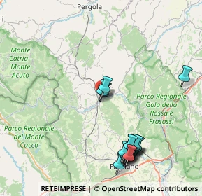 Mappa Via Bruno Buozzi, 60041 Sassoferrato AN, Italia (9.513)