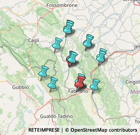 Mappa Via Bruno Buozzi, 60041 Sassoferrato AN, Italia (10.726)