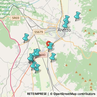 Mappa Località Ripa di Olmo, 52100 Arezzo AR, Italia (4.16333)