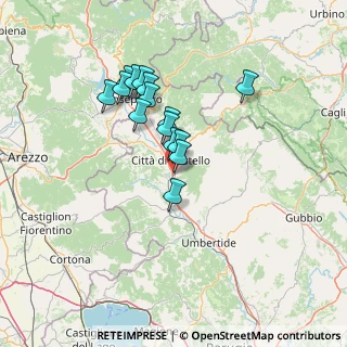 Mappa Vocabolo Spadina, 06012 Città di Castello PG, Italia (11.668)