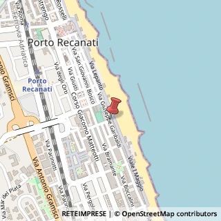 Mappa Via Garibaldi,  152, 62017 Porto Recanati, Macerata (Marche)