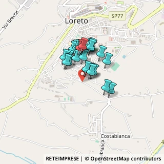 Mappa Via Carpine, 60025 Loreto AN, Italia (0.31379)