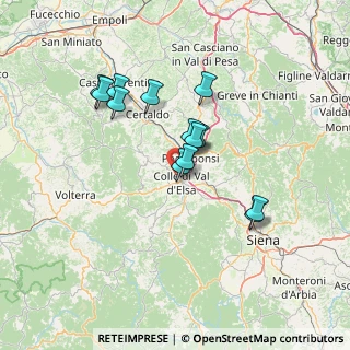 Mappa Localita' Rigolino Borgatello, 53034 Colle di Val D'Elsa SI, Italia (11.82143)