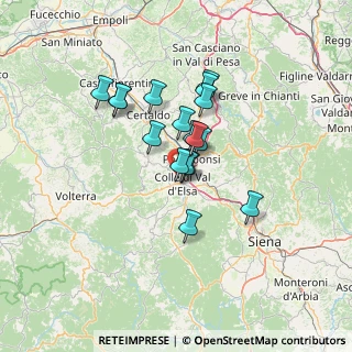 Mappa Localita' Rigolino Borgatello, 53034 Colle di Val D'Elsa SI, Italia (10.35765)
