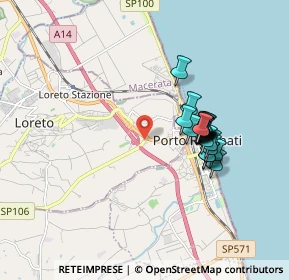 Mappa Via S. Antonio Selva, 60025 Loreto AN, Italia (1.58263)