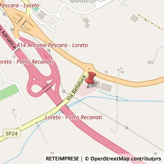Mappa Via Selve Sant'Antonio, 2, 60025 Loreto, Ancona (Marche)