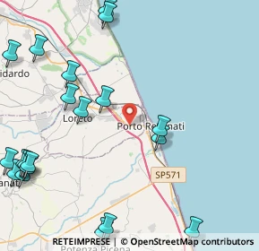 Mappa SS  Adriatica, 60025 Loreto AN, Italia (6.186)