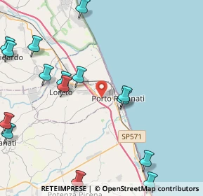 Mappa SS  Adriatica, 60025 Loreto AN, Italia (6.09824)