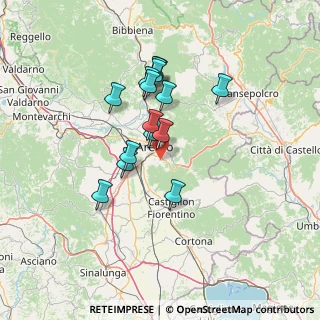 Mappa Bagnoro, 52100 Arezzo AR, Italia (11.71333)
