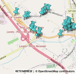 Mappa Loreto, 60025 Loreto Stazione , Italia (0.57857)