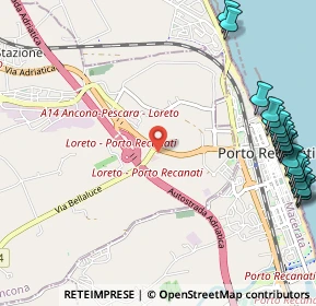 Mappa SS 16 km 326, 60025 Loreto AN, Italia (1.6225)