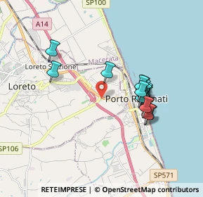 Mappa SS 16 km 326, 60025 Loreto AN, Italia (1.665)