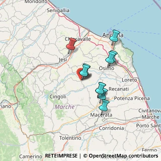 Mappa Via Grazie, 60024 Filottrano AN, Italia (10.58)