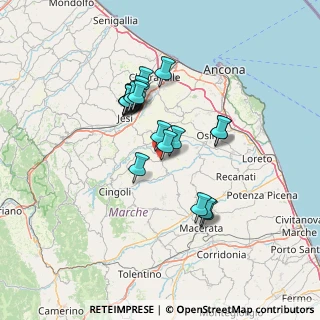 Mappa Via Grazie, 60024 Filottrano AN, Italia (11.59842)
