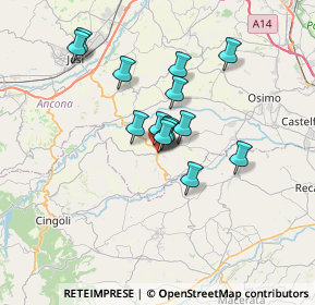 Mappa Via XXX Giugno, 60024 Filottrano AN, Italia (5.31571)