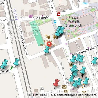 Mappa Via XX Settembre, 62017 Porto Recanati MC, Italia (0.064)