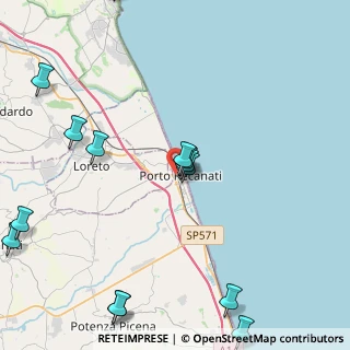 Mappa Via Ancona, 62017 Porto Recanati MC, Italia (5.99733)