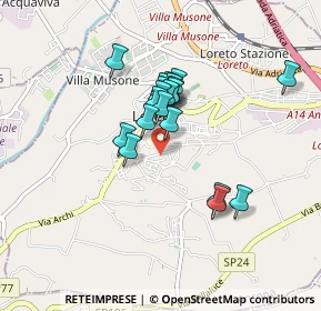 Mappa Via Emilia, 60025 Loreto AN, Italia (0.6745)