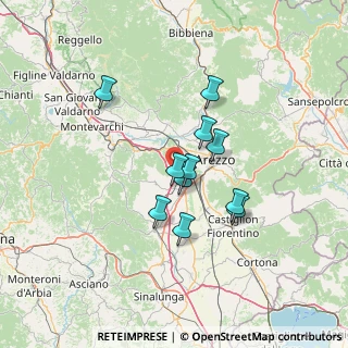 Mappa SP 21, 52041 Viciomaggio , Italia (10.83545)