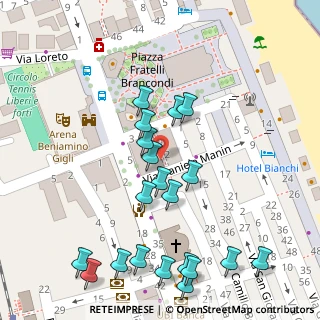 Mappa Via Amendola, 62017 Porto Recanati MC, Italia (0.05)
