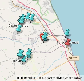 Mappa Via Impaccio, 60025 Loreto AN, Italia (4.48647)