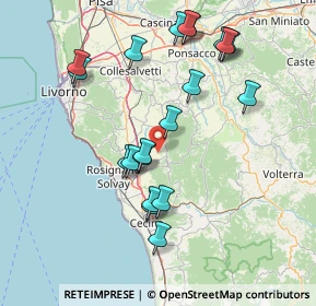 Mappa Via della Lespa, 56040 Santa luce PI, Italia (16.021)