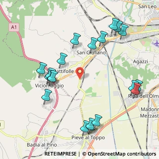 Mappa Podere Porelle Nc.119 Al Km. 1, 52100 Arezzo AR, Italia (2.482)