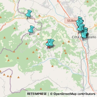 Mappa Via San Pietro, 06010 Monte Santa Maria Tiberina PG, Italia (5.788)