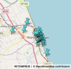 Mappa Via 29 marzo, 62017 Porto Recanati MC, Italia (1.046)