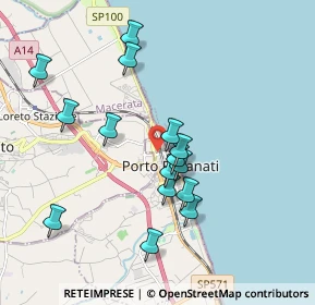 Mappa Via 29 marzo, 62017 Porto Recanati MC, Italia (1.79067)