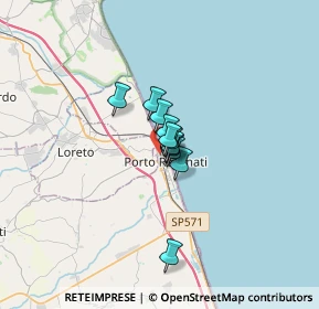 Mappa Via 29 marzo, 62017 Porto Recanati MC, Italia (1.47727)