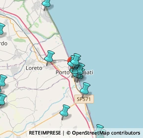 Mappa Via 29 marzo, 62017 Porto Recanati MC, Italia (5.356)