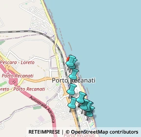 Mappa Via Monte Conero, 62017 Porto Recanati MC, Italia (0.97636)