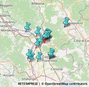 Mappa Località Gaville, 52100 Arezzo AR, Italia (9.52111)
