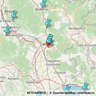 Mappa Località Gaville, 52100 Arezzo AR, Italia (38.21)