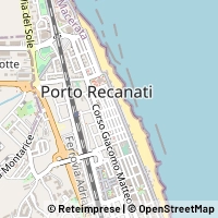 地図 Porto Recanati