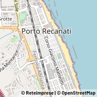 Mapa Recanati