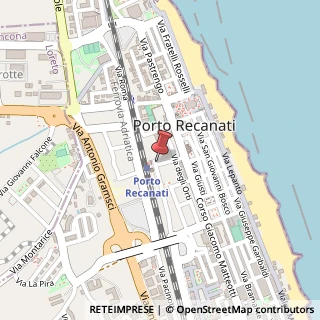 Mappa Via Attilio Valentini, 16, 62017 Porto Recanati, Macerata (Marche)