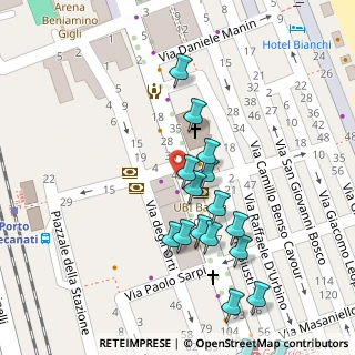 Mappa Via Attilio Valentini, 62017 Porto Recanati MC, Italia (0.082)