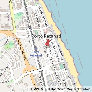 Mappa Via degli Orti, 36, 62017 Porto Recanati, Macerata (Marche)