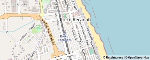 Mappa Porto Recanati