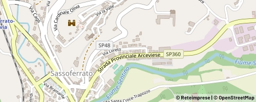 Mappa Sassoferrato