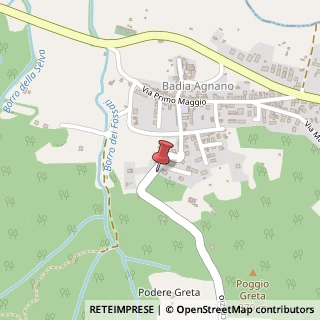 Mappa Via San Pancrazio, 66, 52021 Bucine, Arezzo (Toscana)