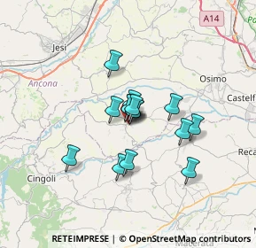 Mappa Corso del Popolo, 60024 Filottrano AN, Italia (4.37067)