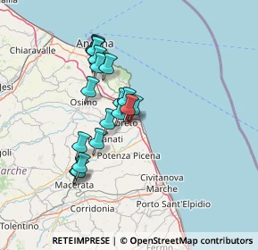 Mappa Via Lavanderia, 60025 Loreto AN, Italia (12.4735)