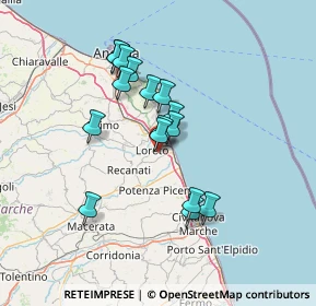 Mappa Via Lavanderia, 60025 Loreto AN, Italia (11.91875)